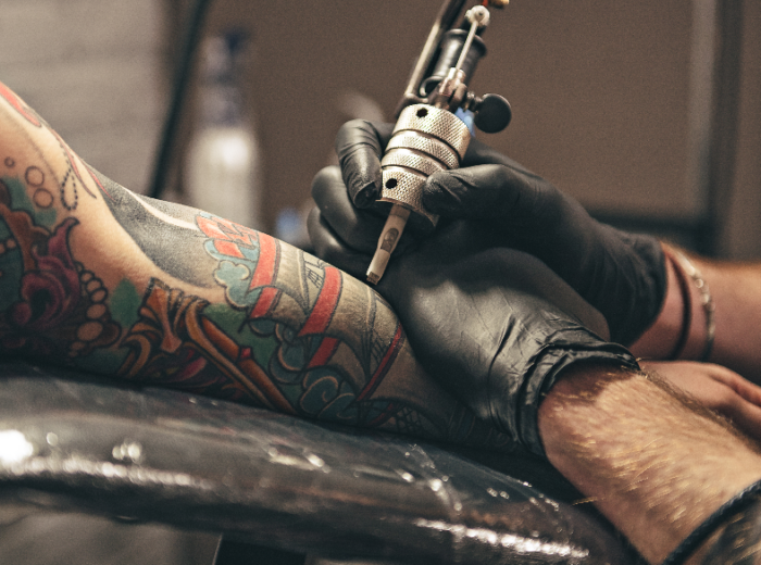 Tattoo waste disposal with NWR Hygiene