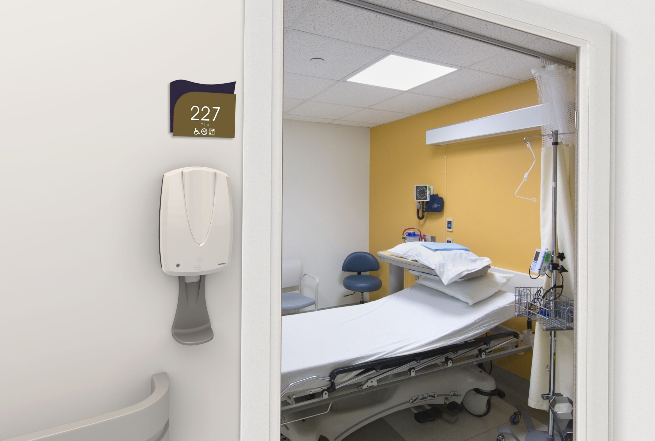 automatic dispenser in hospital