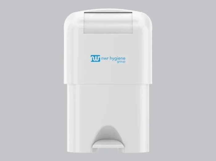 White NWR nappy bin.